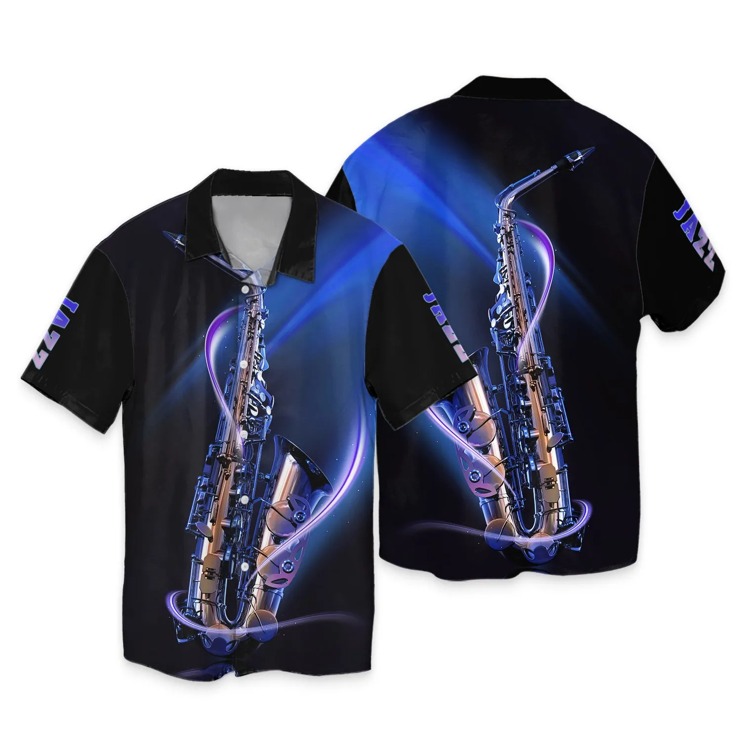 Saxophone Jazz - 3D Full Print Shirts 01