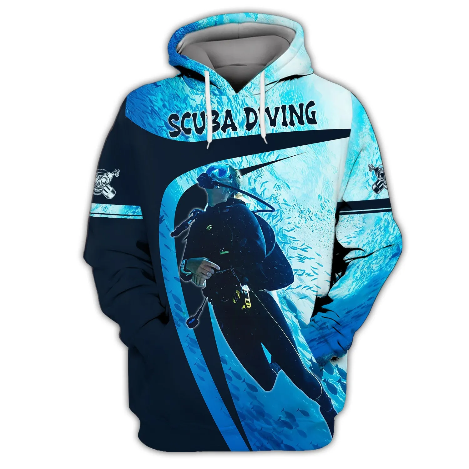 Scuba Diving 3D All Over Print For Men And Women