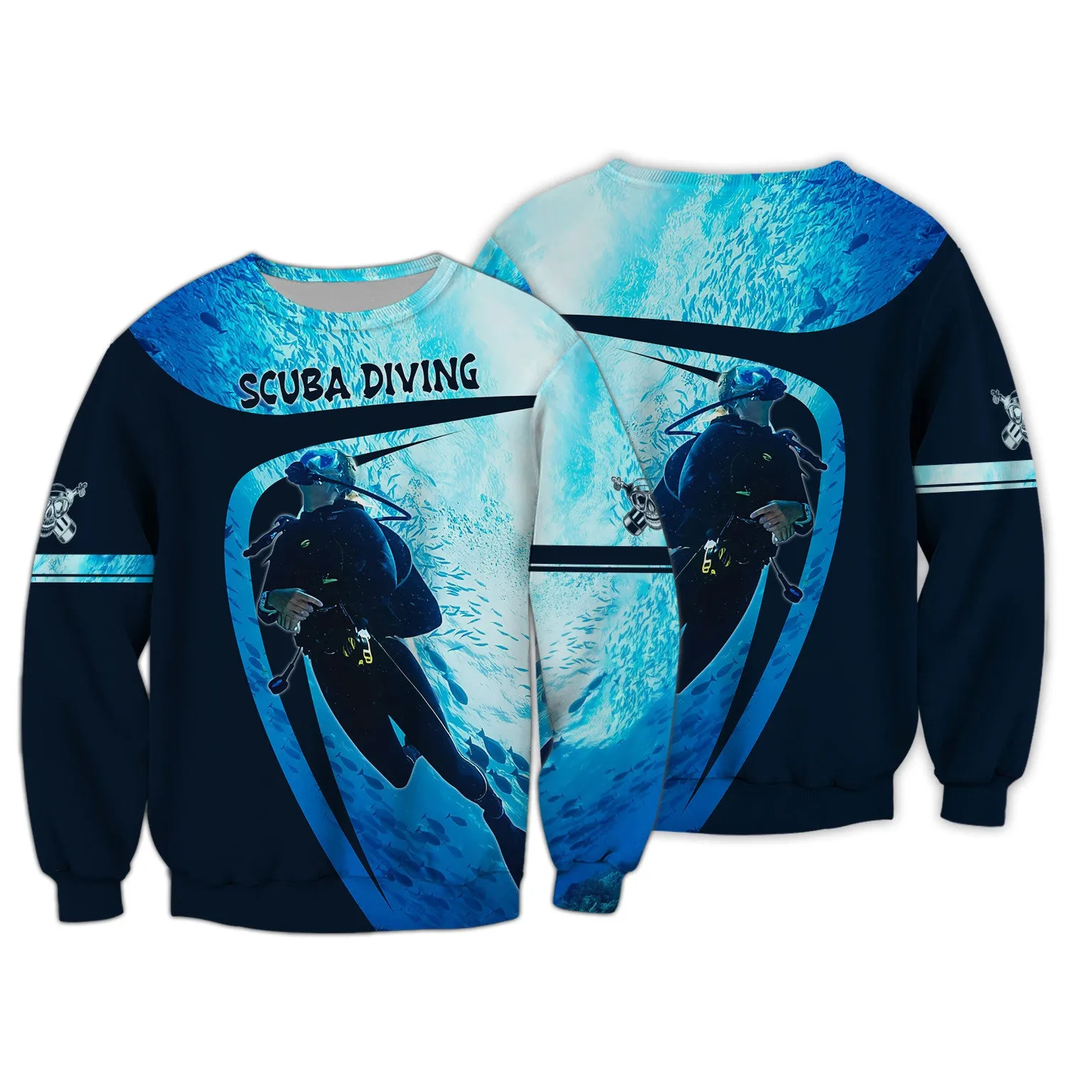 Scuba Diving 3D All Over Print For Men And Women