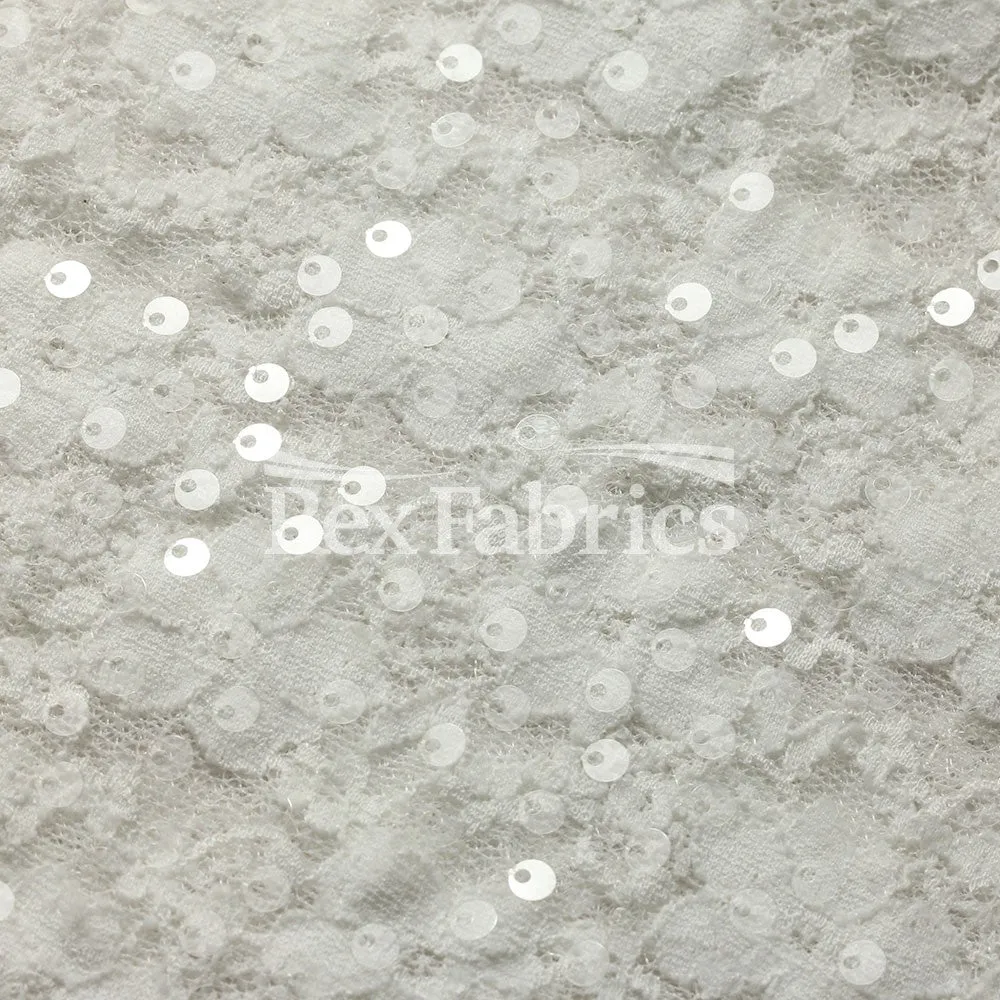 Seduction Lace Sequins - Nylon Spandex Tricot