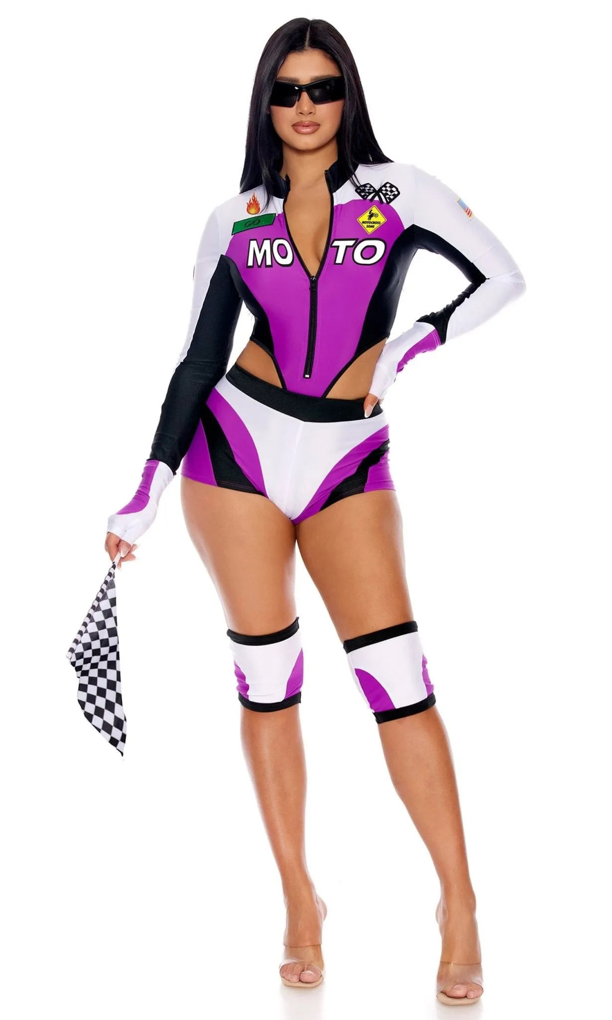 Sexy Racerella Motocross Halloween Costume
