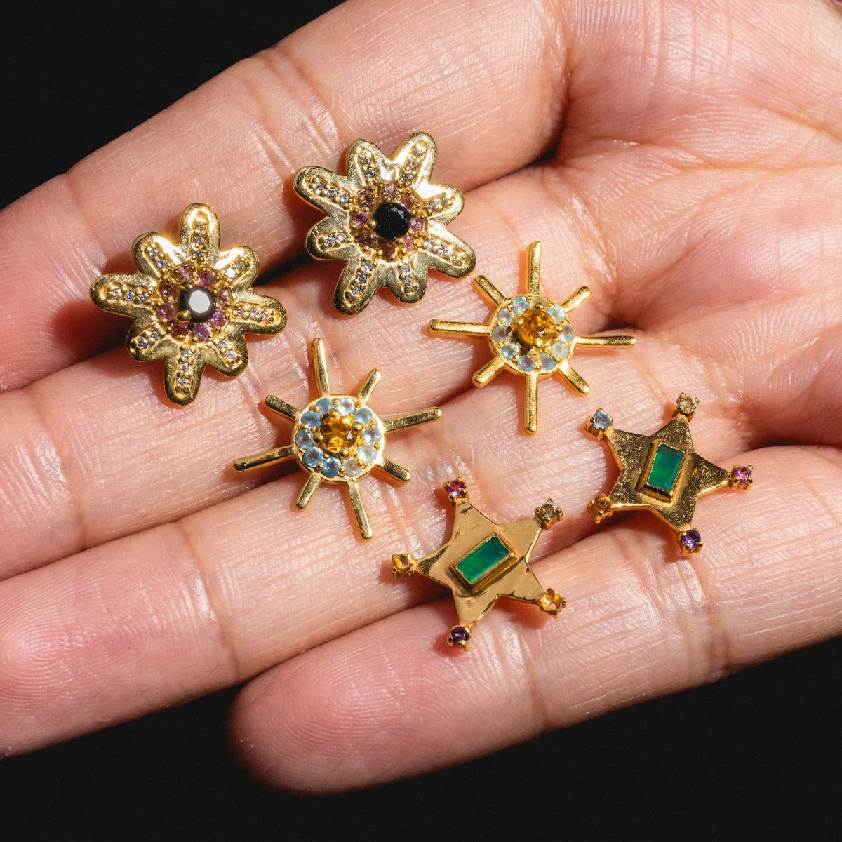 Sol Stud Earrings