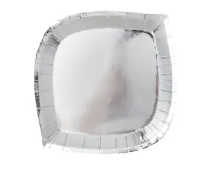 Solid Metallics : Side Plates : Silver Fox
