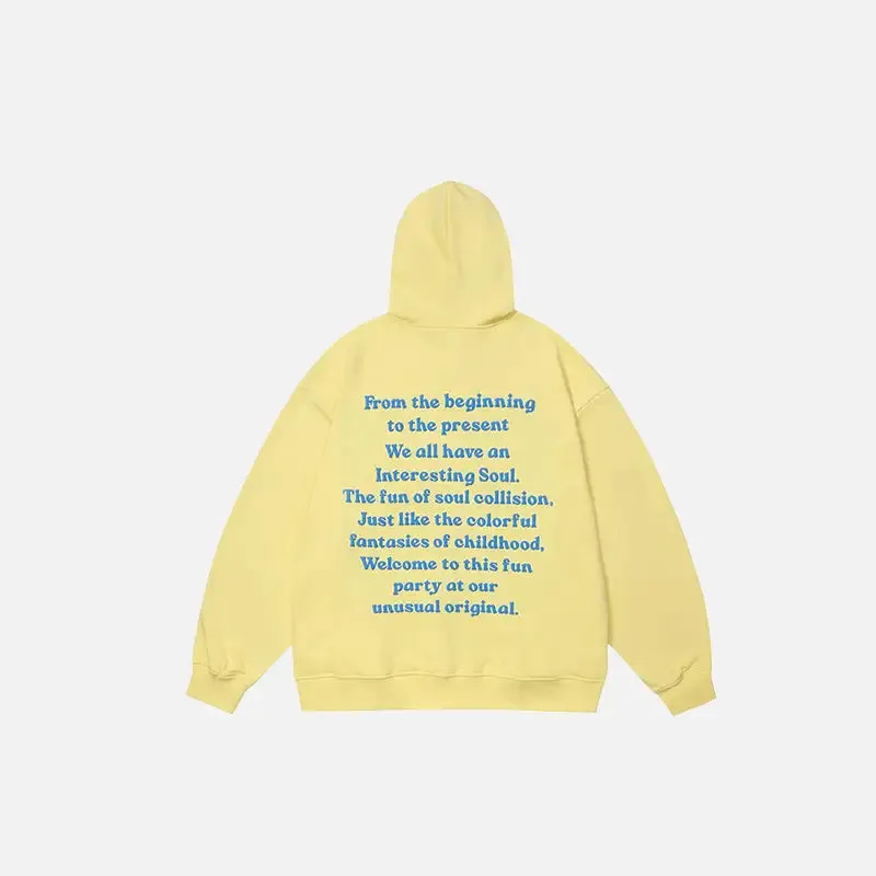 Souls And Party Y2K High Quality Printed Hoodie