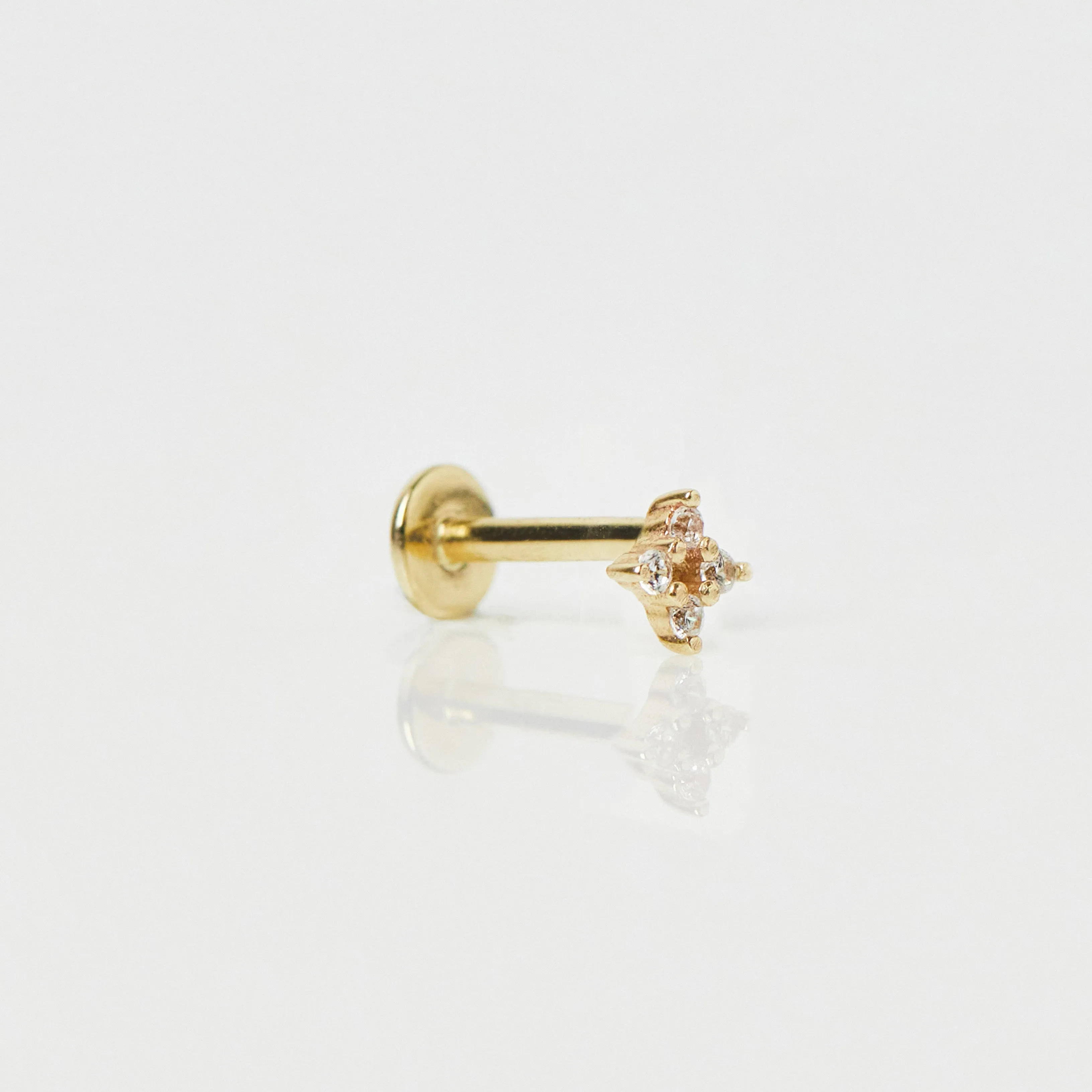 Stardust Flat Back Earring