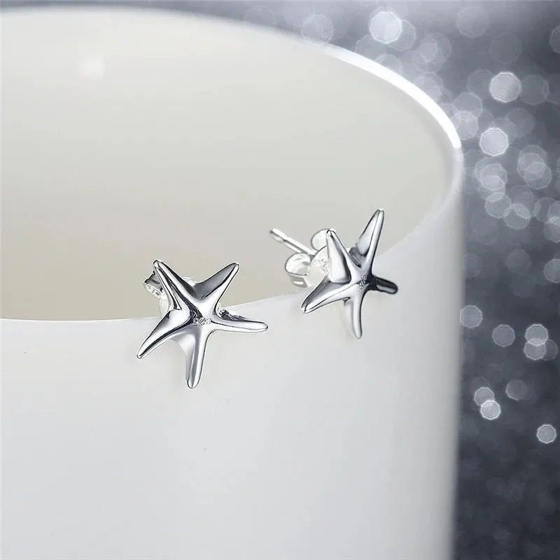 Starfish Stud Earrings