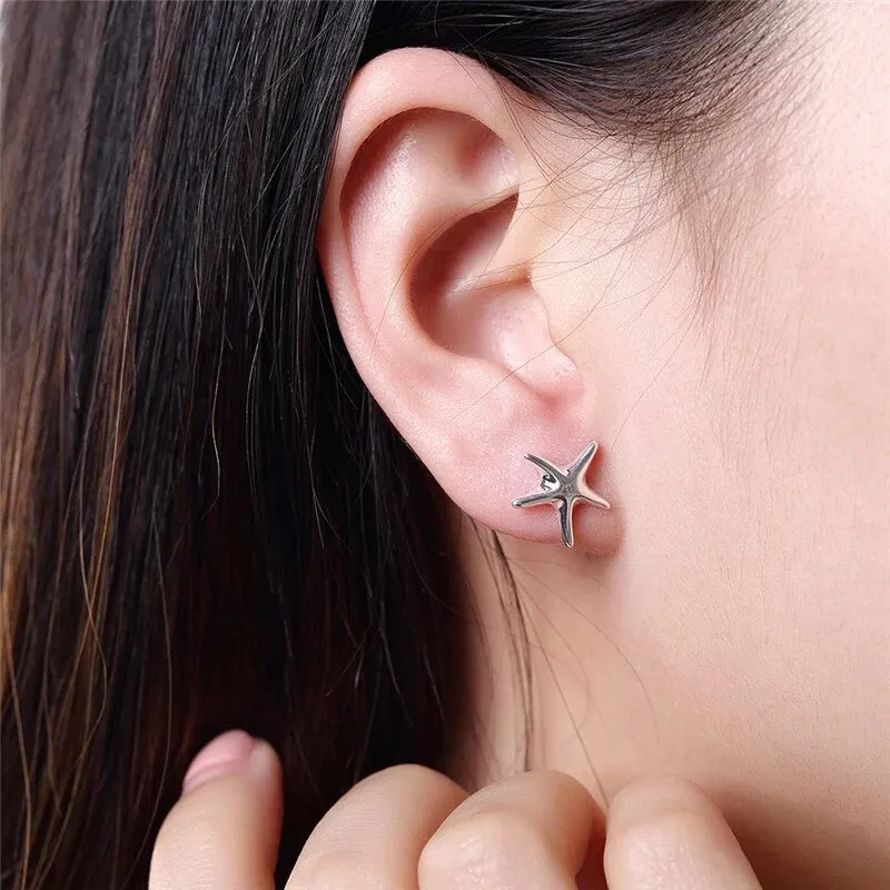 Starfish Stud Earrings
