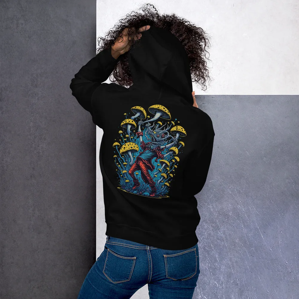 Techwear Hoodie | Psychedelic Rave Party