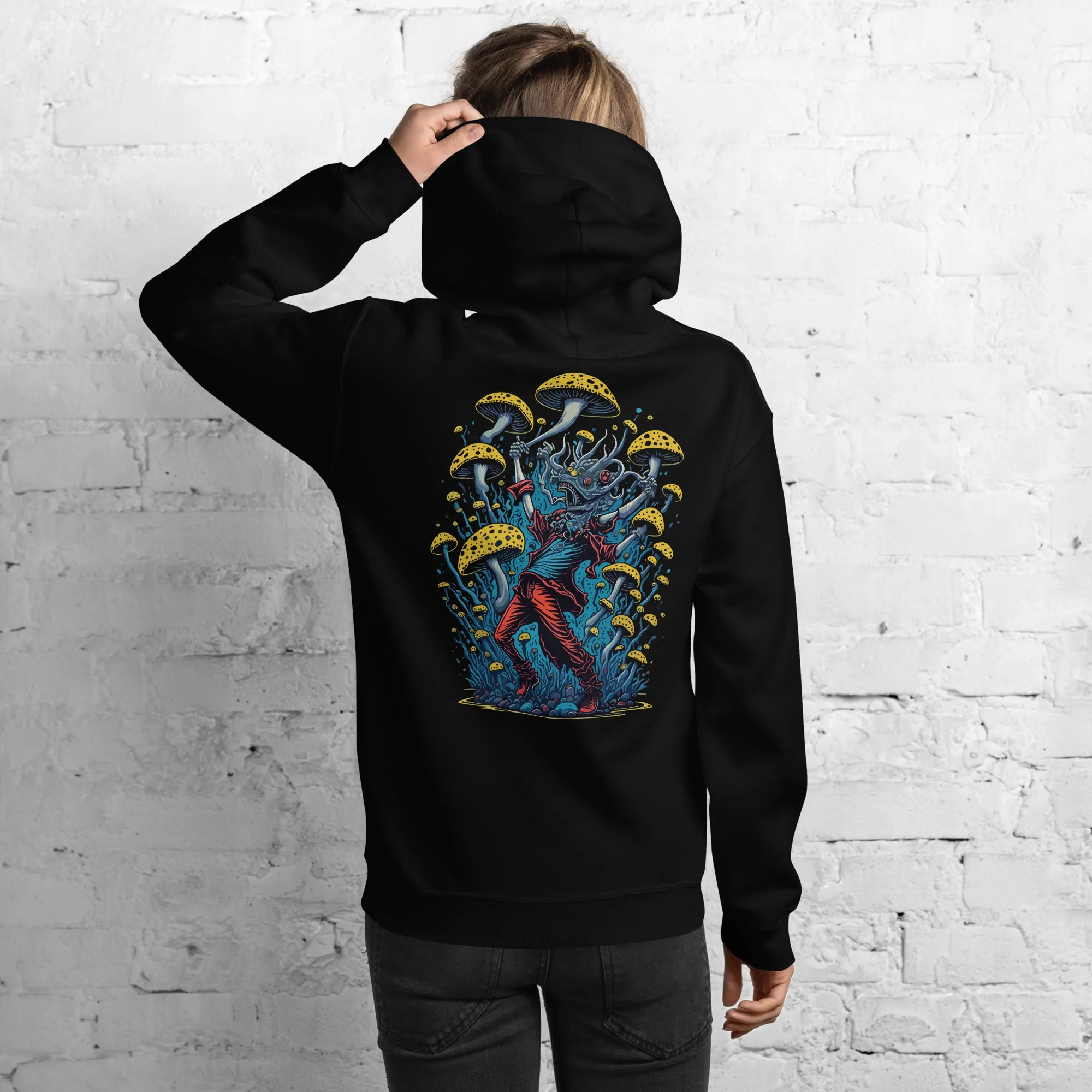 Techwear Hoodie | Psychedelic Rave Party