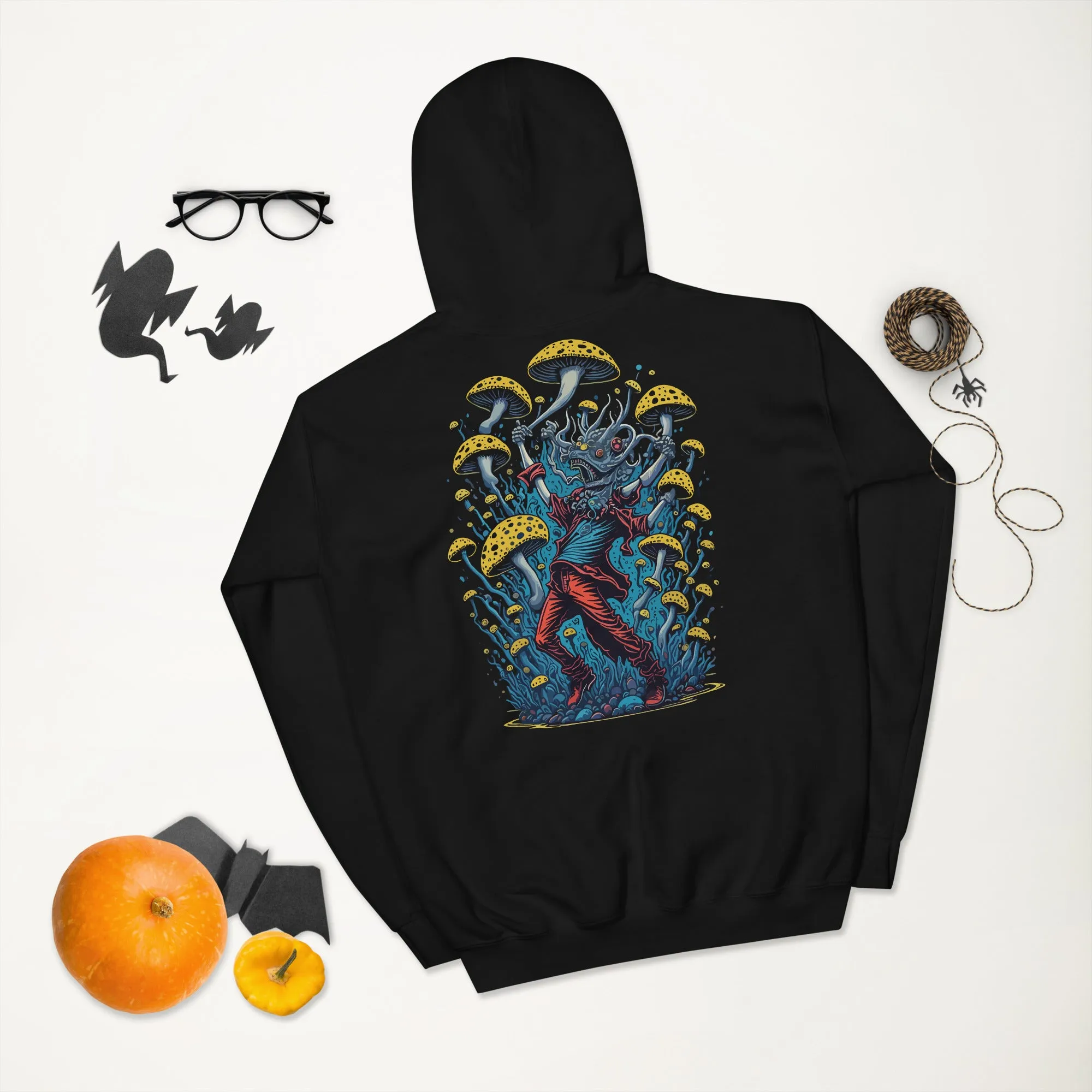 Techwear Hoodie | Psychedelic Rave Party