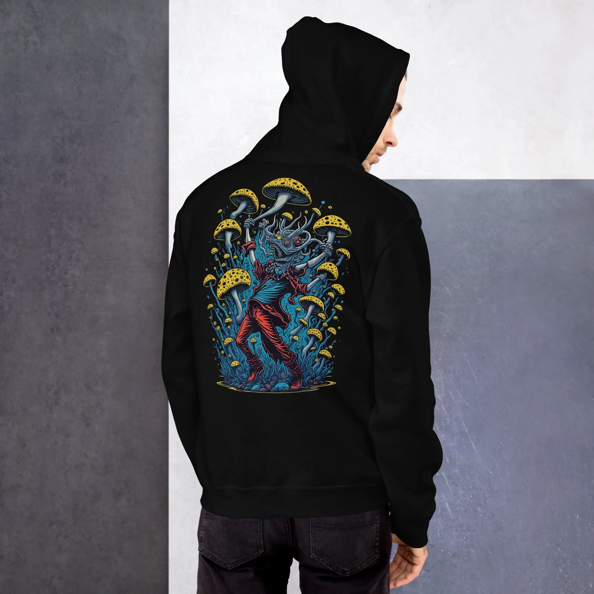 Techwear Hoodie | Psychedelic Rave Party