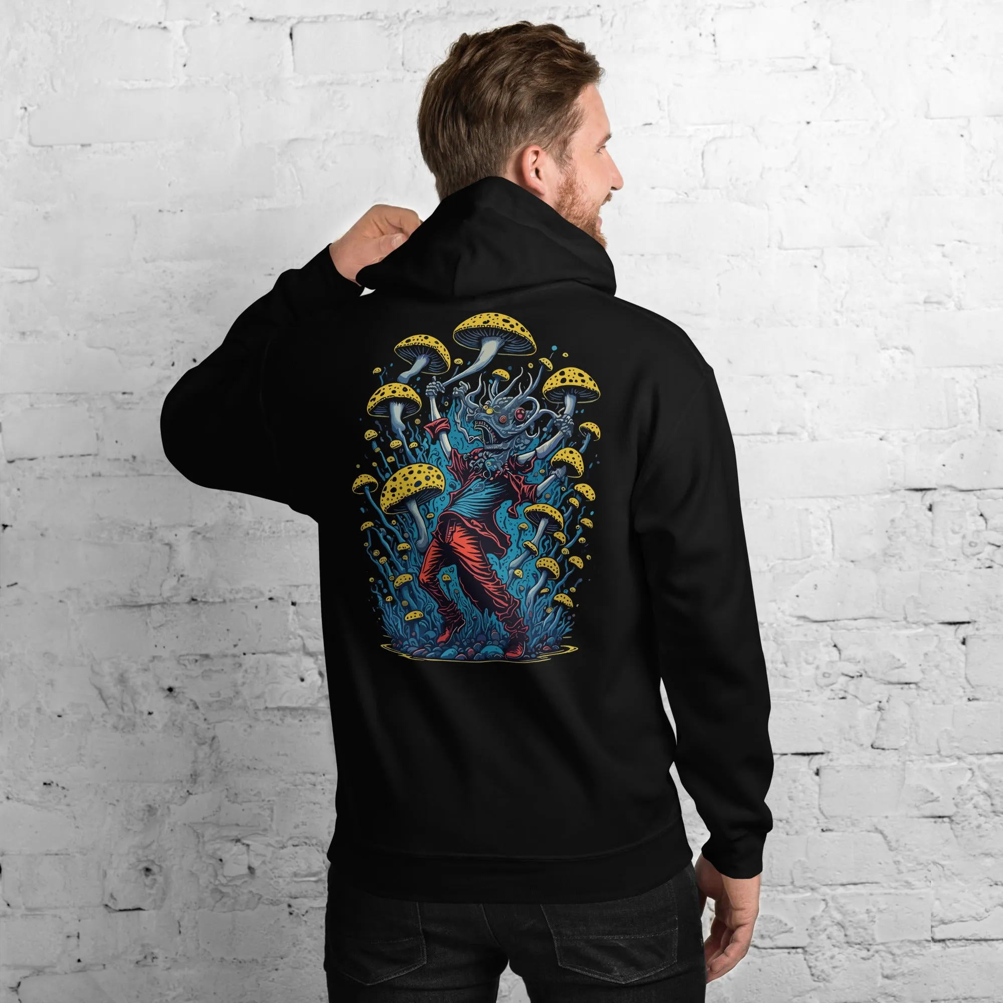 Techwear Hoodie | Psychedelic Rave Party