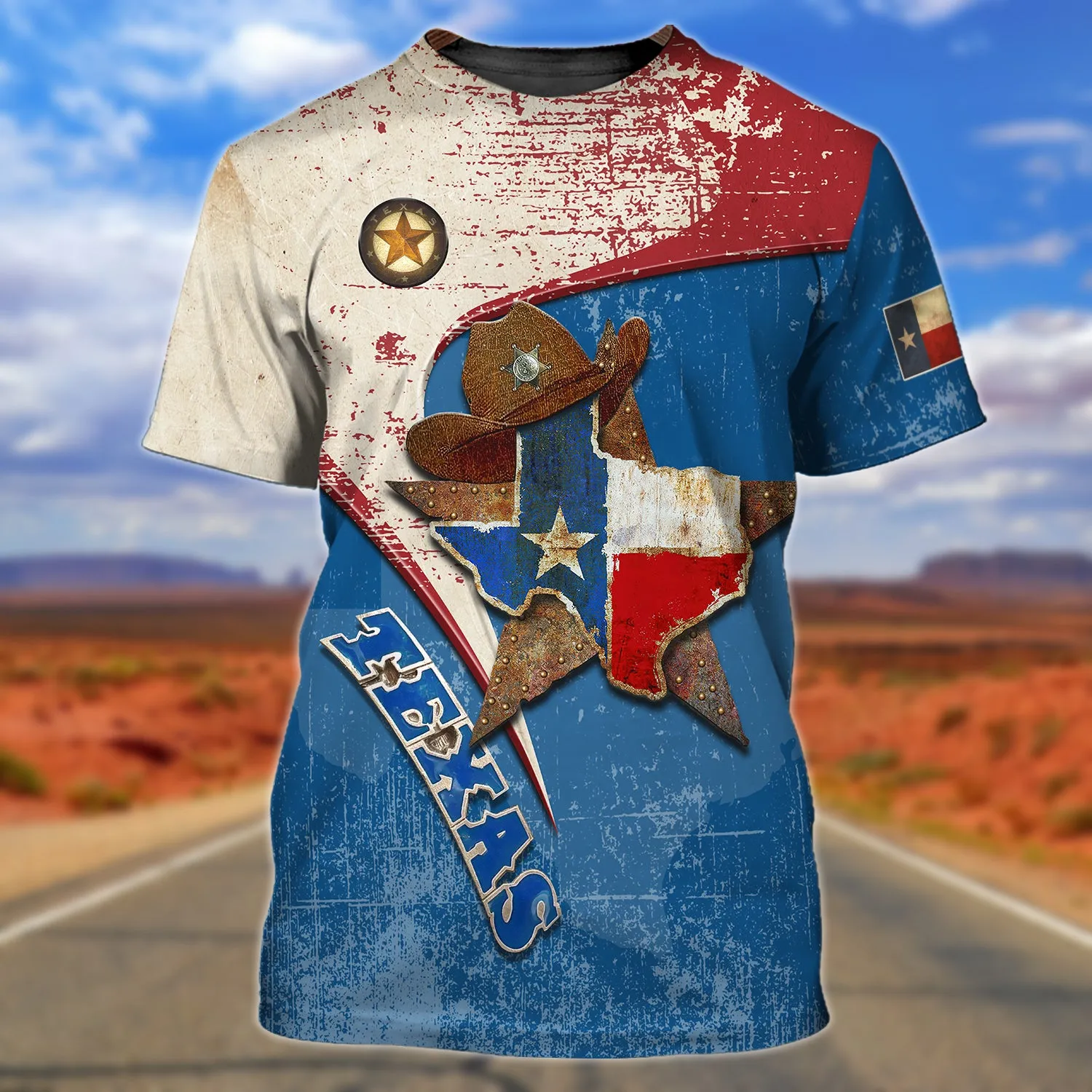 Texas 3D Full Print 04