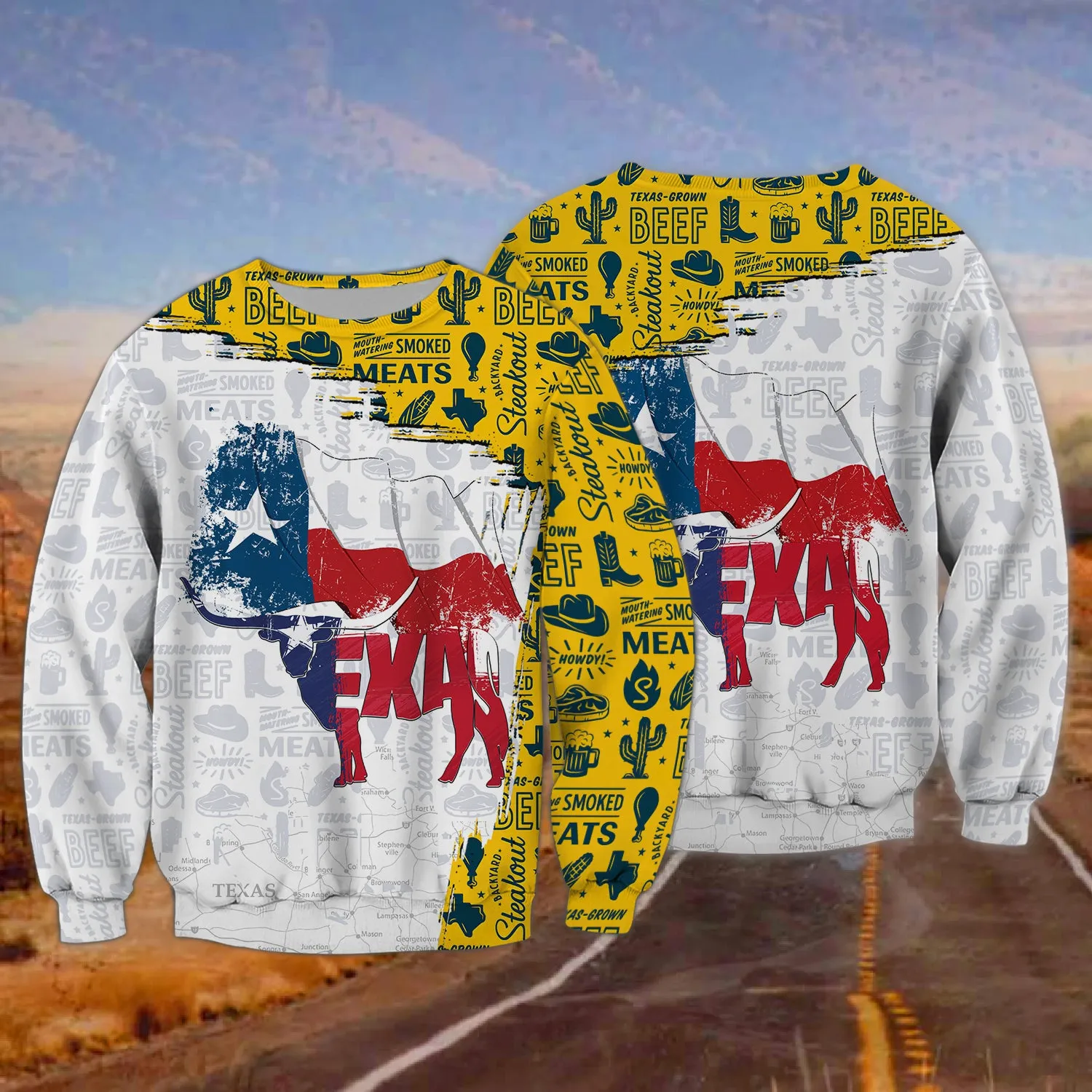 Texas 3D Full Print
