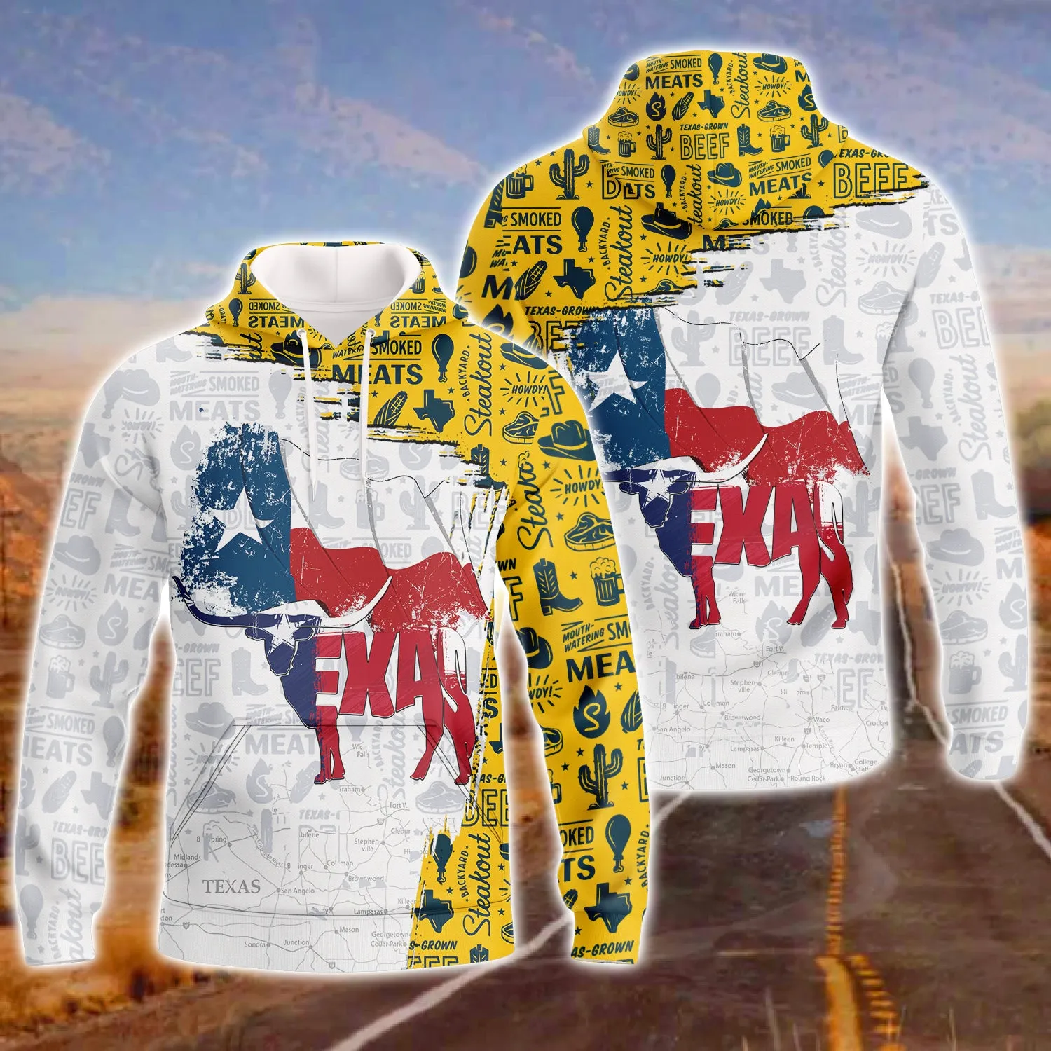 Texas 3D Full Print