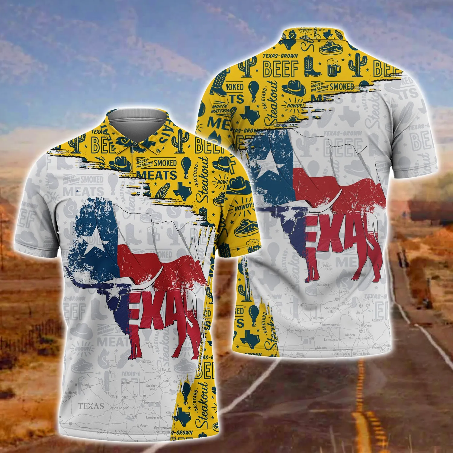 Texas 3D Full Print