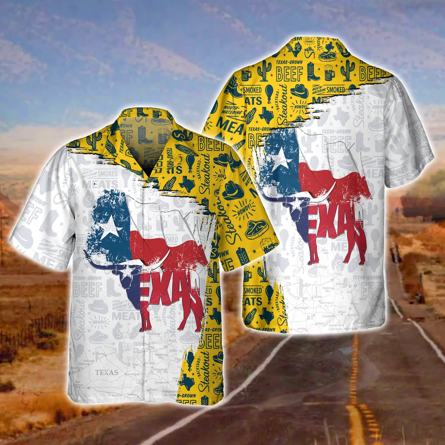 Texas 3D Full Print