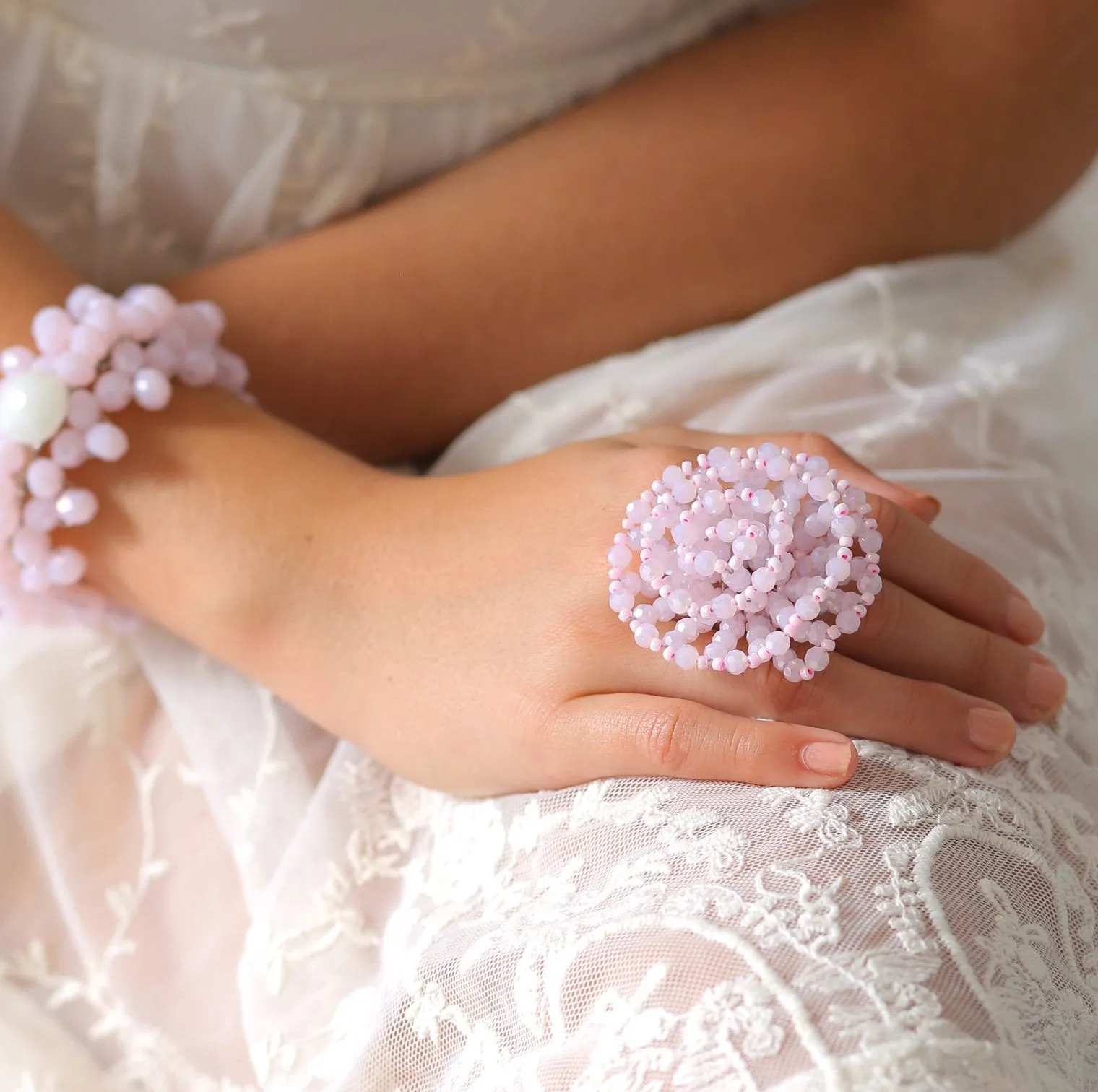 The Florentina Girls Flower Ring