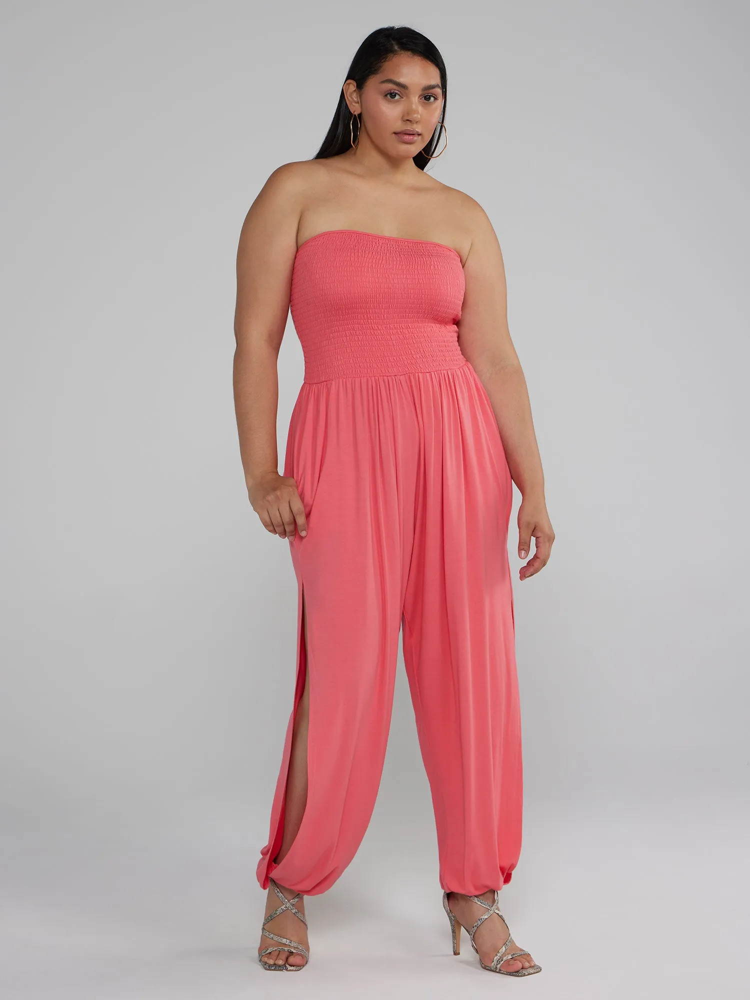 Trinity Side Slit Leg Jumpsuit