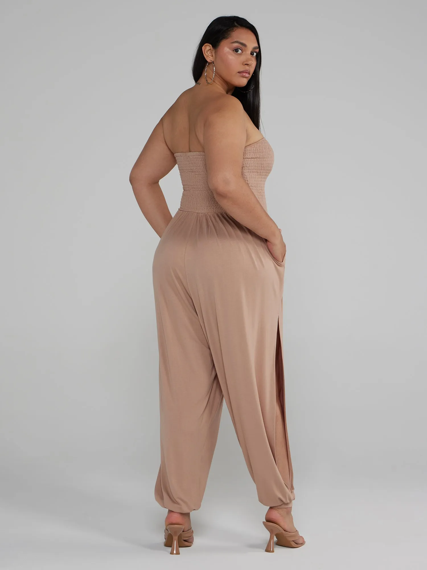 Trinity Side Slit Leg Jumpsuit