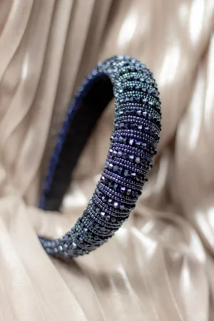 Twisted Bead Sequin Sparkle Headband
