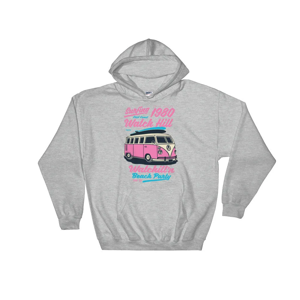 Watchill'n 'Beach Party' - Hoodie (Pink)