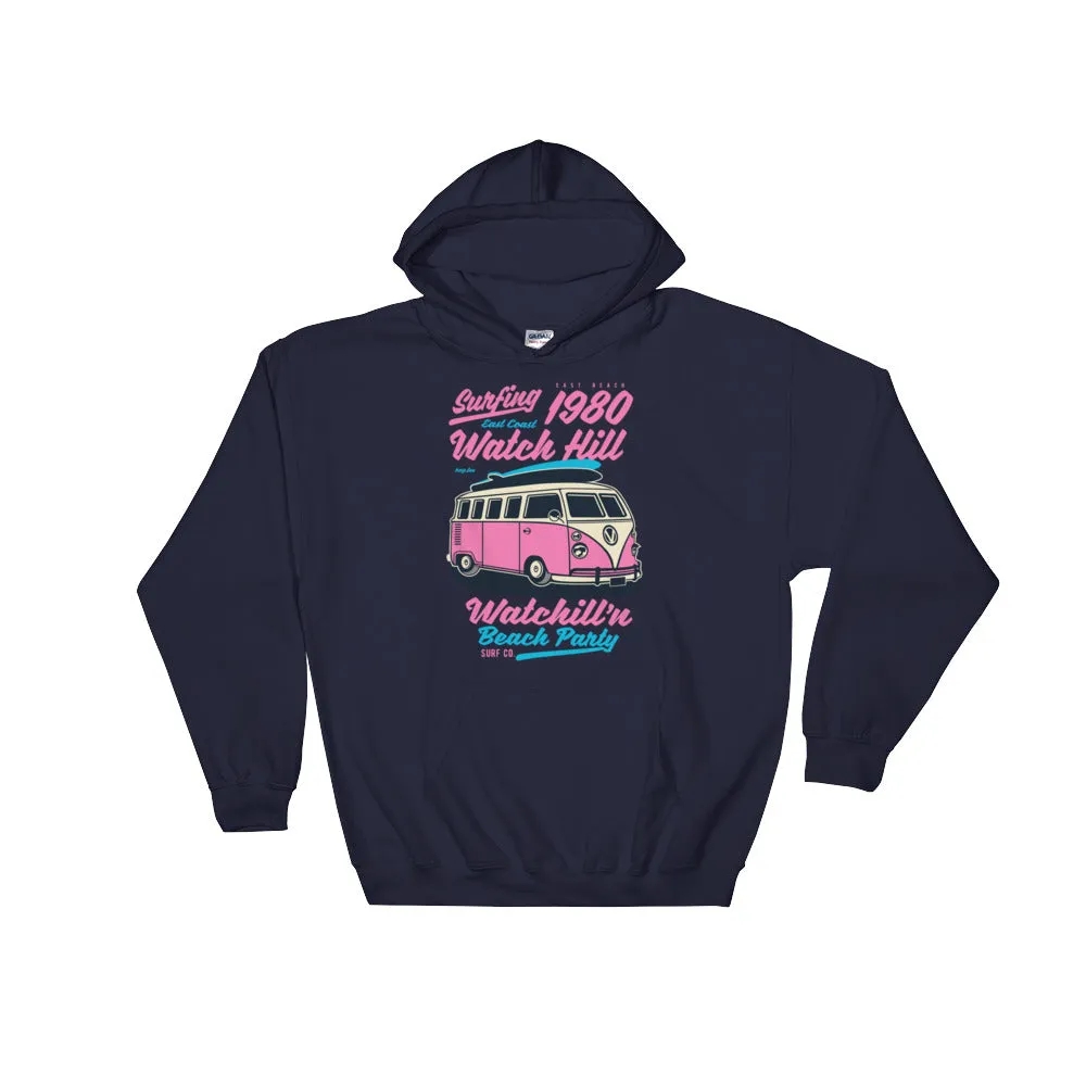 Watchill'n 'Beach Party' - Hoodie (Pink)