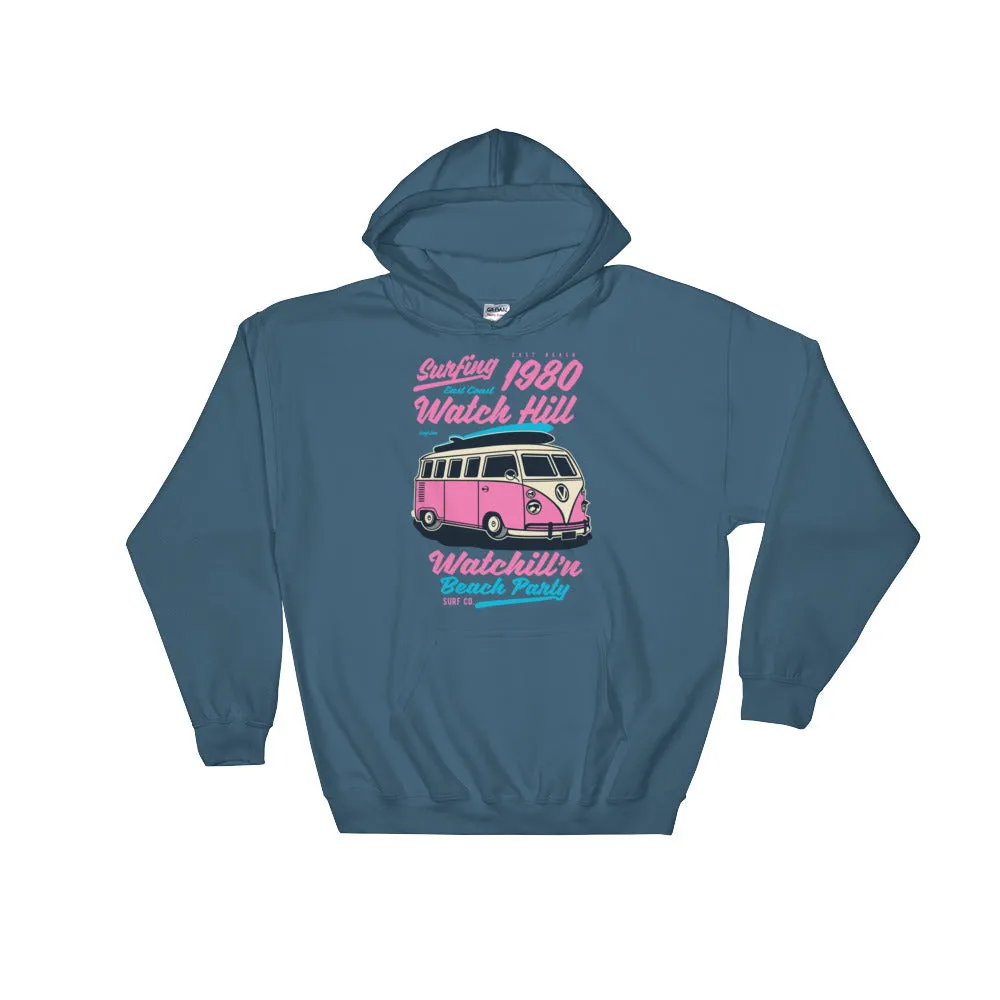 Watchill'n 'Beach Party' - Hoodie (Pink)