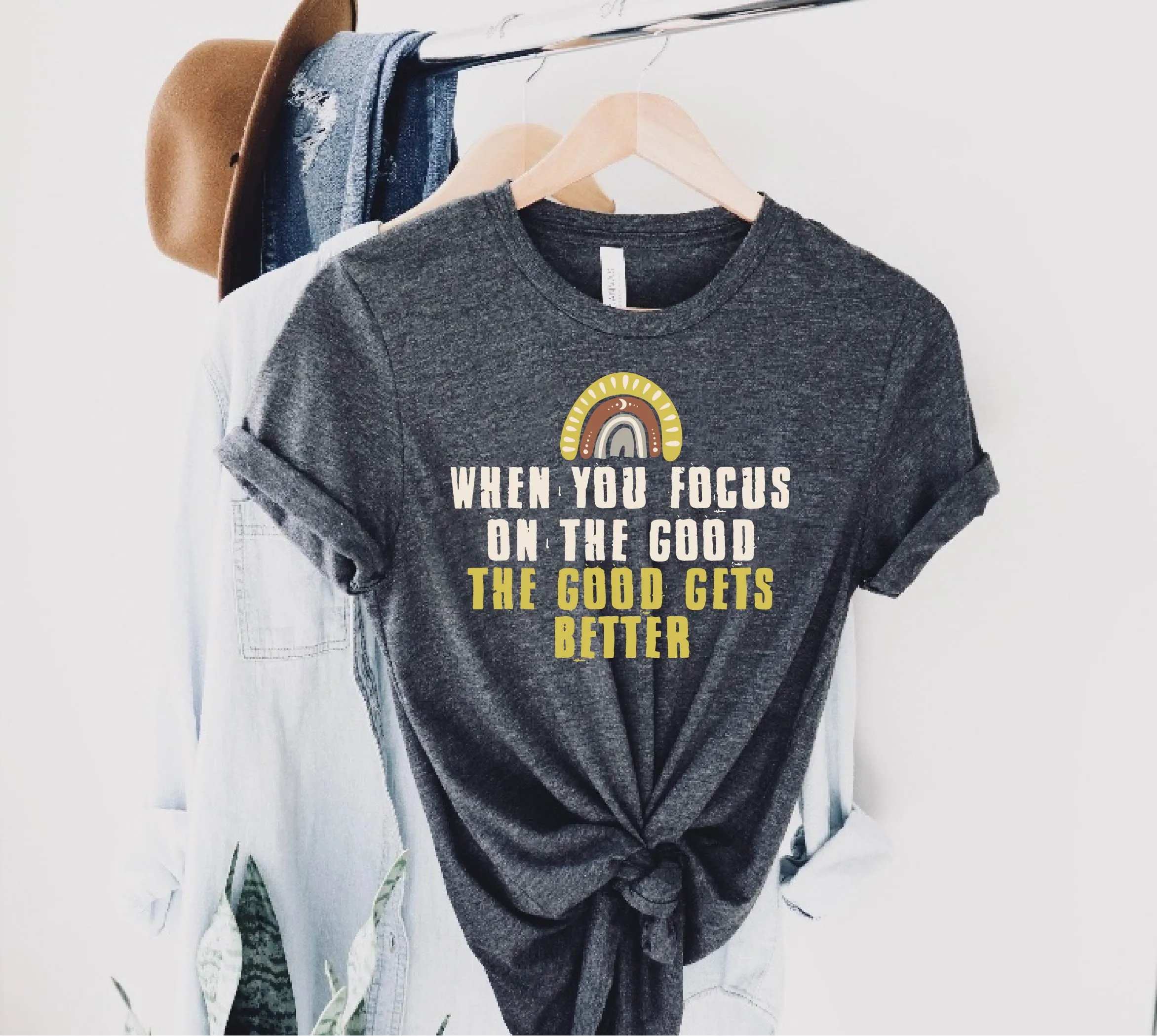 When You Focus On The Good Shirt | Unisex Crew