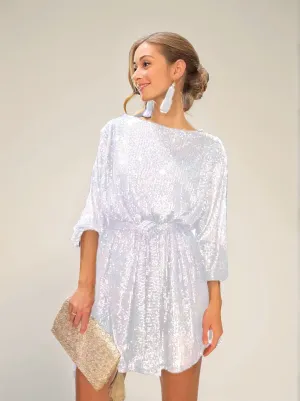White Mini Party Dress