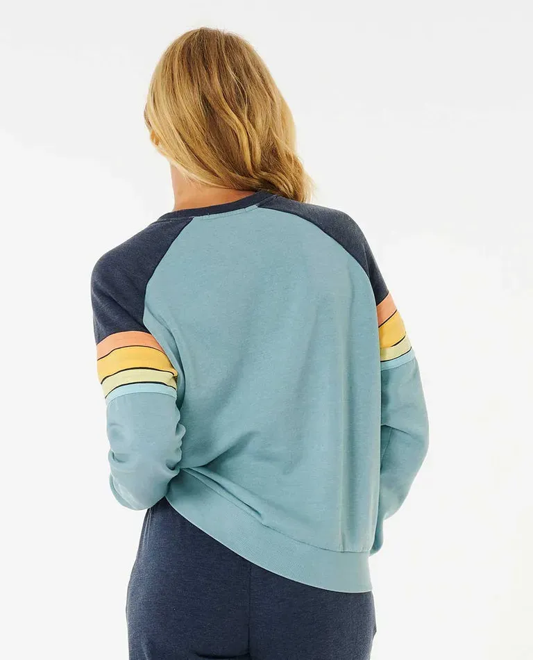Women's Surf Revival Raglan Crew