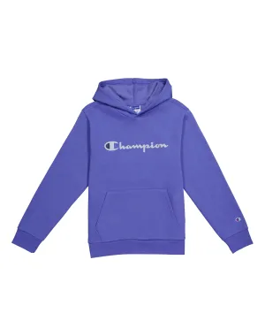 Youth Classic Script Logo Powerblend Hoodie