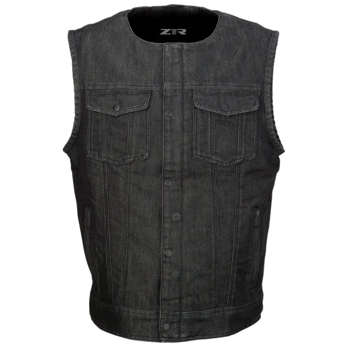 Z1R Ganja Denim Motorcycle Vest