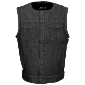 Z1R Ganja Denim Motorcycle Vest